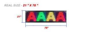 PROMOTION] 21x78 LED MOVING SCROLLING SIGN (RPG)  