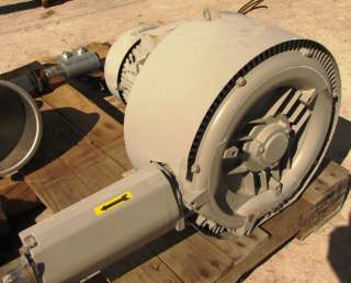 blower 3 45 kw 4 62 hp motor 3490 rpm 575 volt side air outlet used 