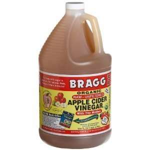 Bragg Organic Apple Cider Vinegar 1 GAL (Pack of 4)  