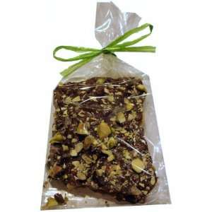   Belgian Dark Chocolate with Crystallized Ginger and Pistachios   1/2lb