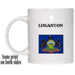  US State Flag   LOGANTON, Pennsylvania (PA) Mug 