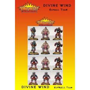    Divine Wind Elfball Fantasy Football Miniatures Team Toys & Games
