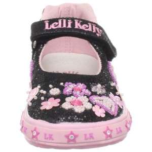 Lelli Kelly Eloise LK9445 Black Pink Mary Janes Dolly  