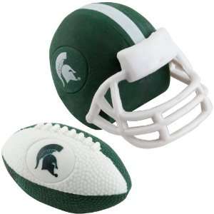   State Spartans Separating Ball & Helmet Erasers
