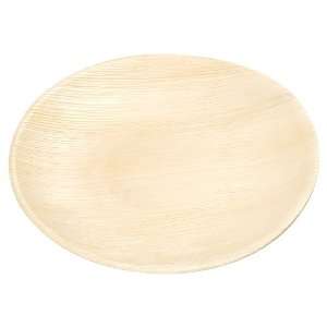 Natural Leaf Plate 6 Inch Round ( Pack of 25)  Kitchen 