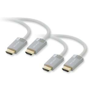  Belkin Inc HDMI Audio Video Cable   6 ft   2 Pack (AV22306 