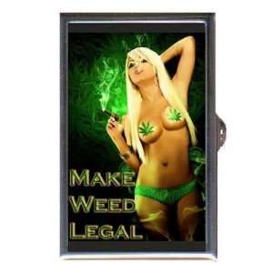  Marijuana Sexy Make Weed Legal Coin, Mint or Pill Box 