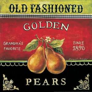  Kimberly Poloson   Golden Pears, Size 32 x 32 Canvas 