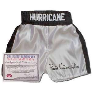  Rubin Hurricane Carter Autographed Custom Name Boxing 