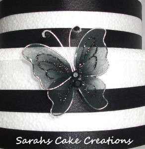 Stunning Butterfly Wedding Cake Side Topper  