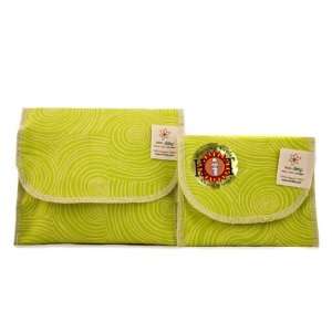    Ecoditty Sandwich & Snack Bag, in Let it Grow Green