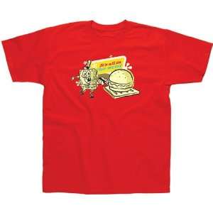  SPK Wear   Bob léponge T Shirt Burger (M) Toys & Games