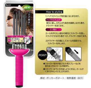 Hair airy curl styler roller Styling Curling comb h32  