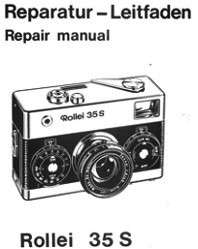 Rollei 35S Service Manual on CD  
