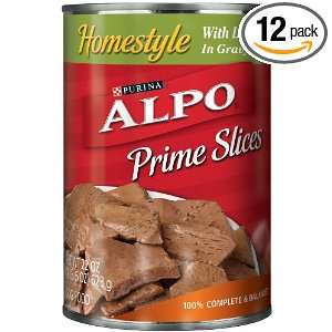 Purina Alpo Prime Slices Lamb Canned Dog Food, 22 Ounce (Pack of 12)