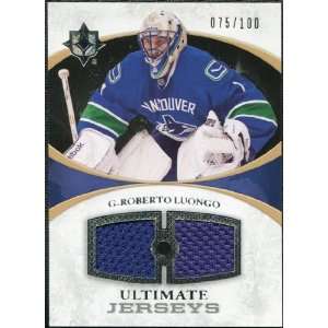   Ultimate Jerseys #UJRL Roberto Luongo /100 Sports Collectibles