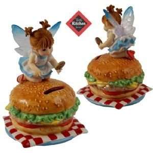  Kitchen Fairy Bank Cheeseburger `Lunch Money`