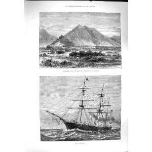  1878 Cabul Shere Ali Afghanistan Ship H.M.S. Cormorant 