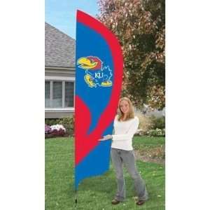  Kansas Jayhawks 8.5ft Tall Team Flag Kit Patio, Lawn 