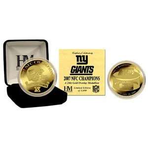 2007 Nfc Champions 24Kt Gold Coin 