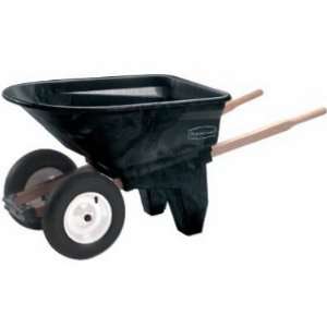 5CUFT BLK WHL Barrow  Patio, Lawn & Garden