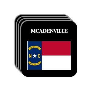  US State Flag   MCADENVILLE, North Carolina (NC) Set of 4 