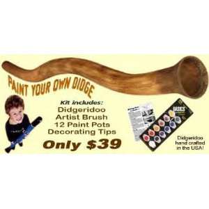  Didgeridoo Expo Paintable Didgeridoo Kit For All Ages 