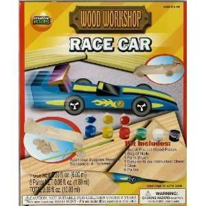  Build Your Own Wood Race Car, Paint It and Play with It 