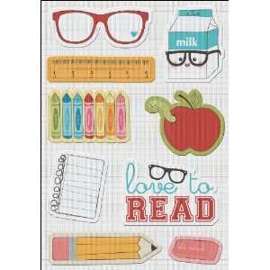  Imaginisce   Geek is Chic Collection   Canvas Stickers 