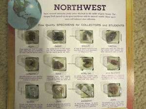 ROCK AND MINERAL SAMPLES OF NORTH AMERICA  