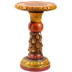  Handcrafted Round Table   Kadamba Wood Sculpture from 