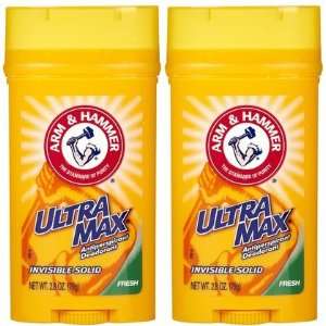 Arm & Hammer Ultramax Invisible Solid Wide Stick Antiperspirant 