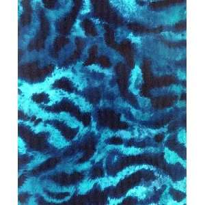  60 Wide Animal Design Print Burnout Fabric By the Yard 