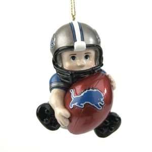  Detroit Lions NFL Lil Fan Player Ornament (3) Sports 