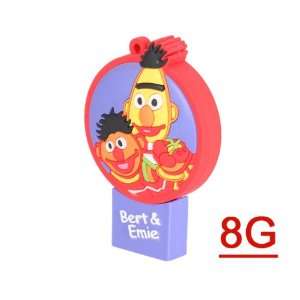  8 GB USB 2.0 Cartoons Figure Bert & Ernie Flash Drive Pen 