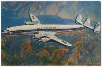 AIR FRANCE Super CONSTELLATION 1950s Airline Issue  