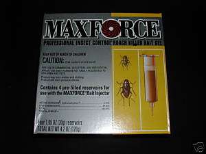 Maxforce Roach Killer Bait Gel (Hydra) 1 box of 4 tubes  