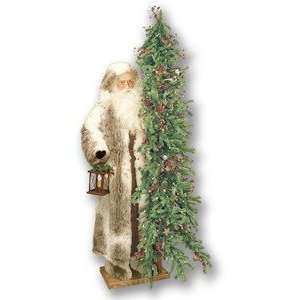  57 Ditz Father Christmas Santa w/ Tree and Lantern