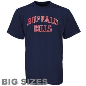  NFL Buffalo Bills Navy Blue Heart and Soul Big Sizes T 