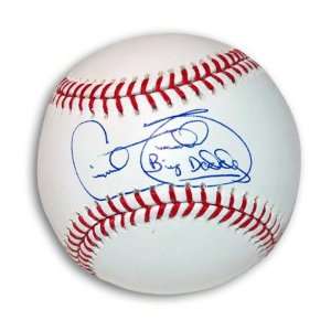   Autographed MLB Baseball Inscribed Big Daddy