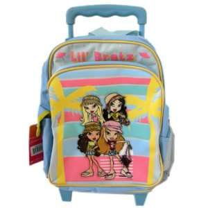    Bratz Rolling Backpack Luggage  Kid size School Bag Toys & Games
