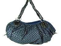 Blue Designer Woven Hobo Bag 8815_BL  