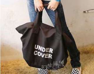 Korean Design Undercover CanvasTote School Shoulder Bag  