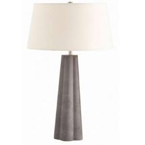  Lawton Grey Shagreen Embossed Leather Lamp Kitchen 