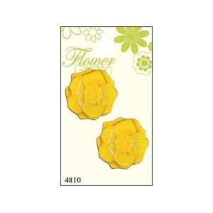  Blumenthal Button Flower Garden Anemone Yellow 2pc (3 Pack 