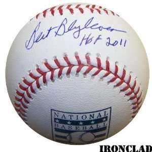 Bert Blyleven Signed Ball   HOF Logo w HOF   Autographed Baseballs 