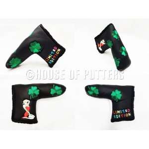  New Green Shamrock Pin up Girl Limited Edition Putter Head 