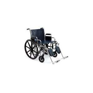  Excel Extra Wide Wheelchair w/ Removable Desk Length Arms 