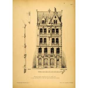  1891 Print House Bonner Strasse 78 Cologne Architecture 