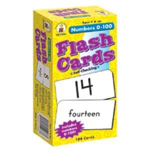  8 Pack CARSON DELLOSA FLASH CARDS NUMBERS 0 100 6 X 3 